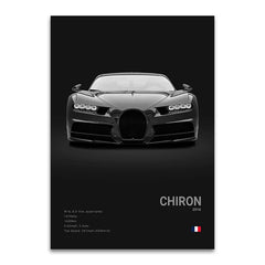 Supercar Canvas Poster, Modern Wall Art for Car Lovers