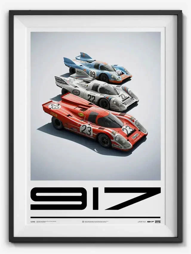 24 Heures Racing Poster | Motorsport Wall Art
