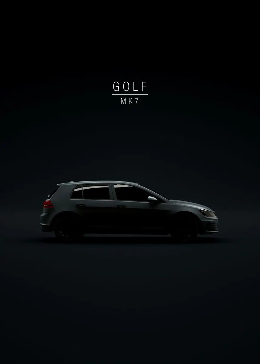 World Famous Cars Canvas Poster