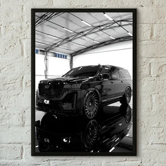 Now Black and White Luxury Car Photography Like Wall Art, HD Canvas Print Posters, Home, Living Room, Room Decoration