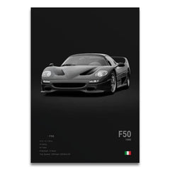 SF90 812C Canvas Wall Art Print Poster F50 F40 F80 Sports Car Decoration Painting Modern Home Decoration Painting Car Lover Gift