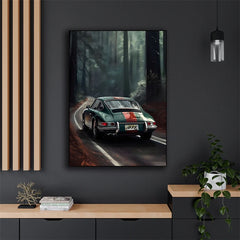 80S Japan Tokyo Neon Scenery JDM Cars Poster Aesthetics 911 Speed Cars Fuji Sakura Canvas Print Wall Art Home Fans Room Decor
