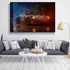 911 GT3 RS Car Generation Supercar Wall Arts Posters Canvas Painting for Room Office School Decoration Stuff Home Decor