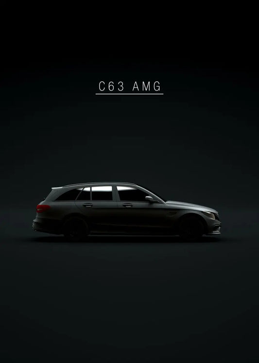 World Famous Cars Canvas Poster