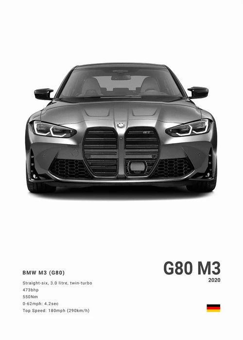 BMW M Series Canvas Print | Modern Car Wall Decor